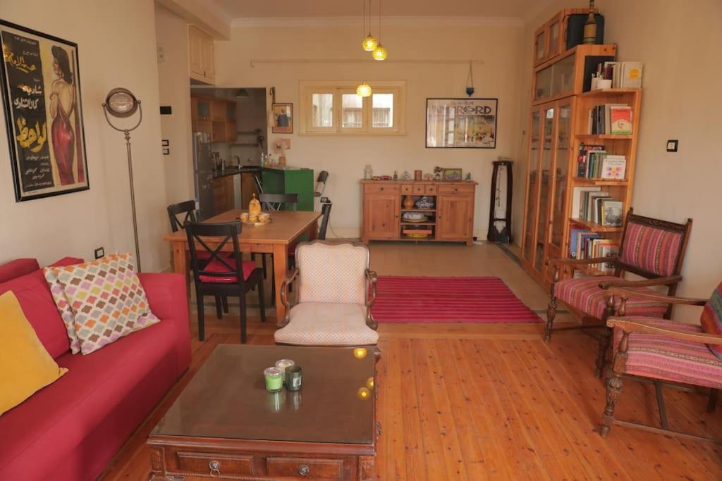 Artistic With A Terrace In Downtown Apartment Cairo